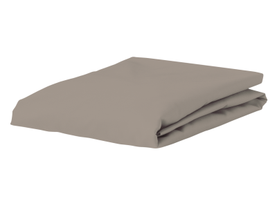 Morph Design perkal hoeslaken 200tc, muisgrijs