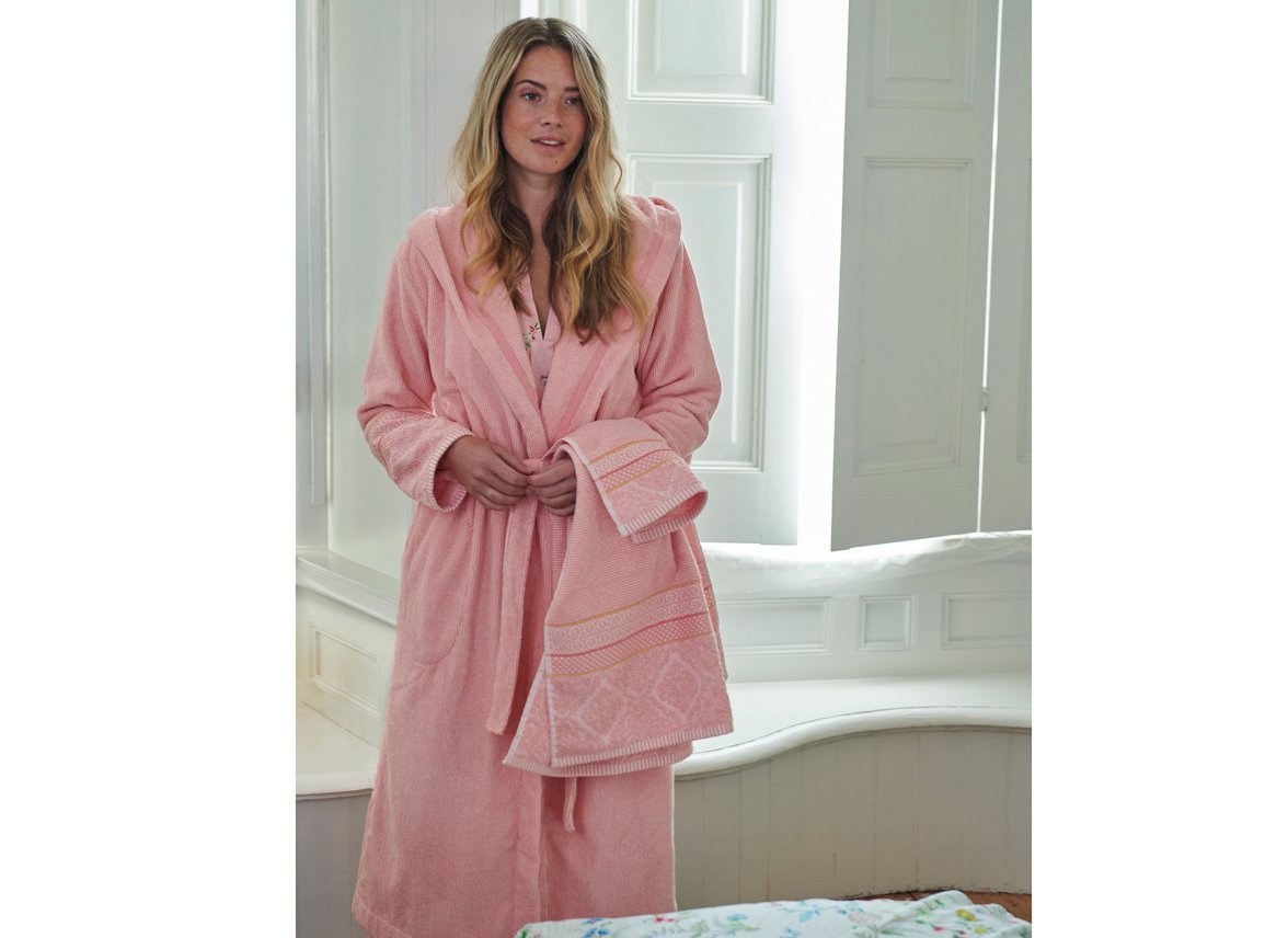 Pip Studio badjas Soft Zellige roze Pip Studio badjas Soft Zellige roze