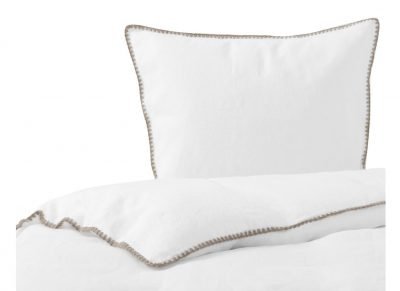 Passion for Linnen dekbedovertrek Felice white sand