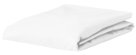 Topper hoeslaken Wit, katoen