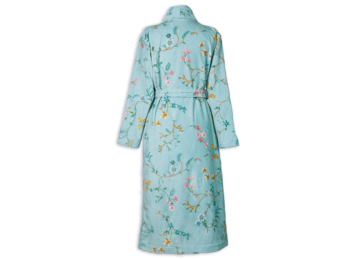 PIP Studio badjas Les Fleurs blauw PIP Studio badjas Les Fleurs blauw