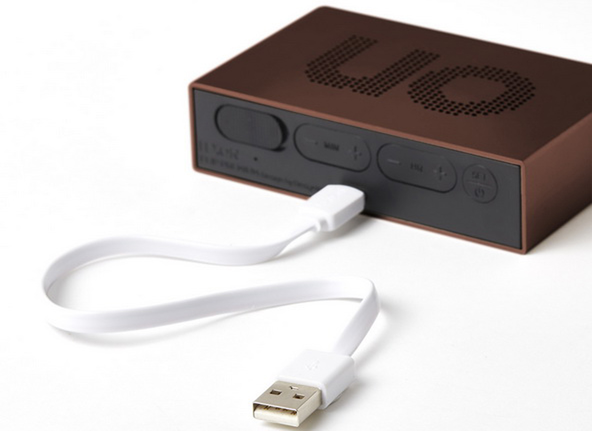 Lexon wekker Flip Premium bronze Lexon wekker Flip Premium bronze