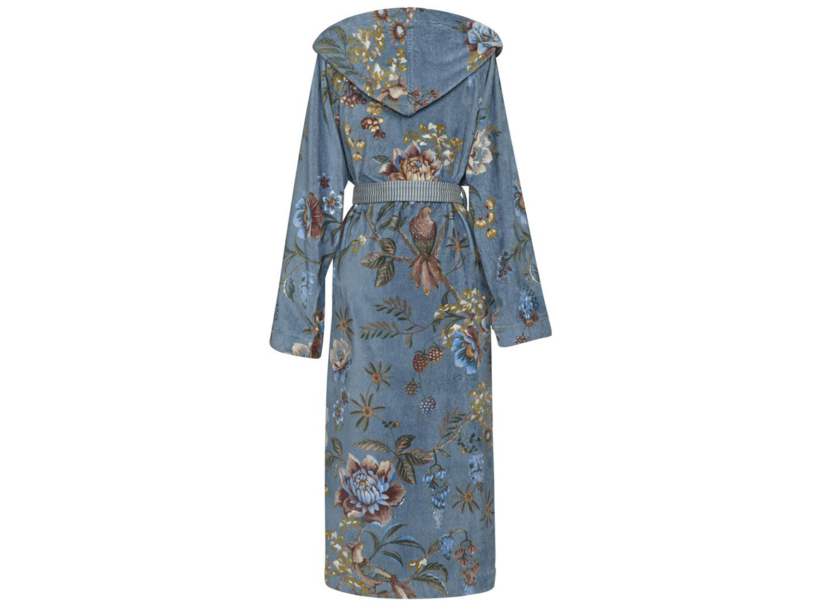 Pip Studio badjas Secret Garden blauw Pip Studio badjas Secret Garden blauw