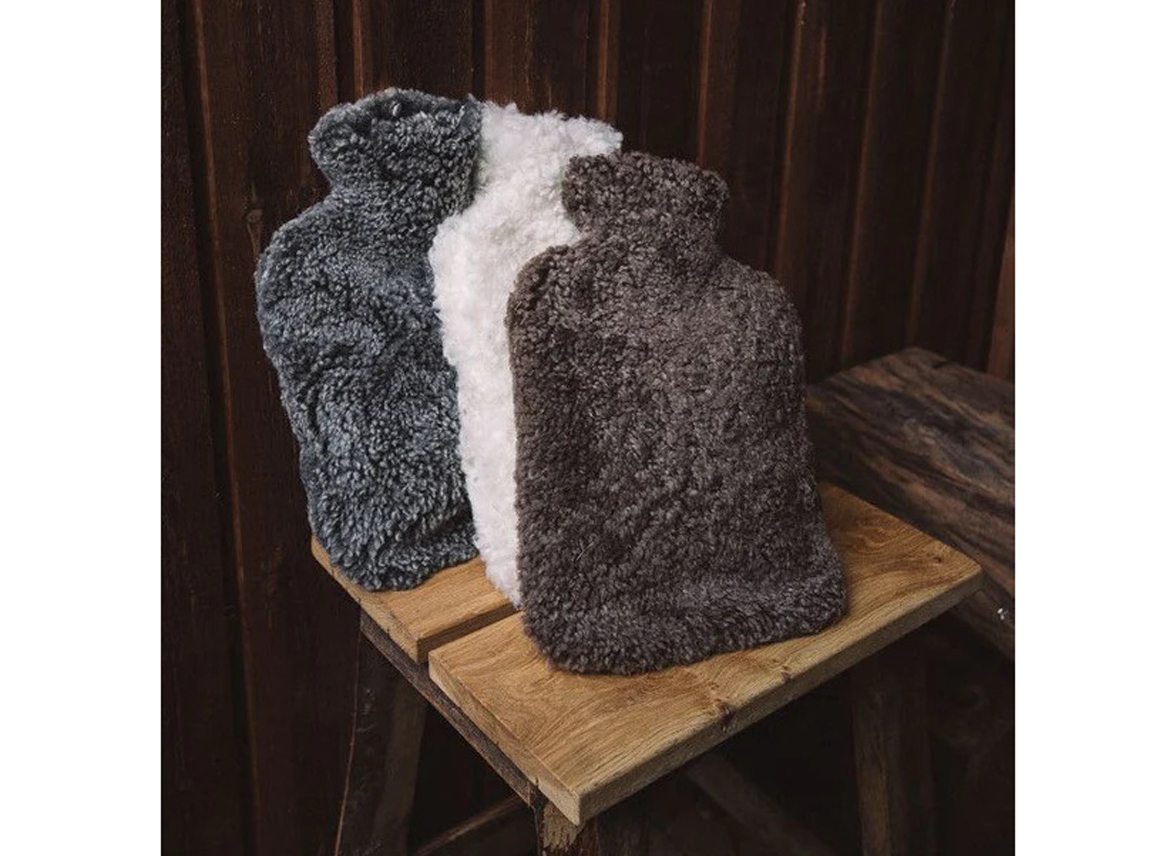 Natures Collection Schapenvacht kruik pearl Natures Collection Schapenvacht kruik pearl