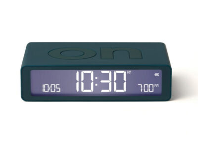 Lexon wekker Flip Classic duck blue