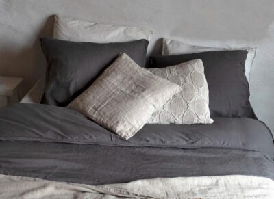 Passion for Linnen dekbedovertrek Sofie dark grey