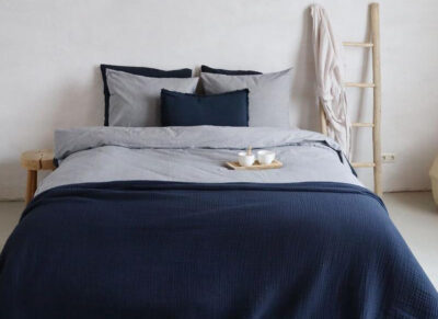 House in Style dekbedovertrek Solden darkblue white
