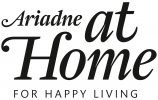 Ariadne at Home dekbedovertrek Knit Stripes zwart wit