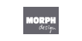 Morph Design dekbedovertrek Three aubergine