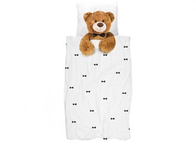 Snurk dekbedovertrek flanel Teddy