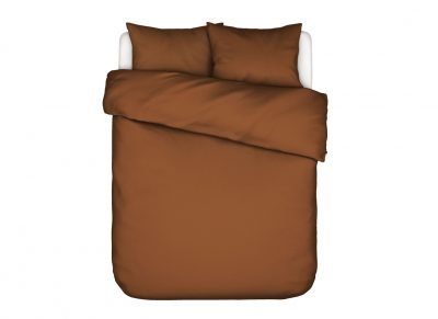 Essenza Home dekbedovertrek Minte leather brown