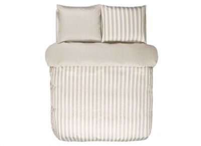Marc O'Polo dekbedovertrek Classic Stripe oatmeal