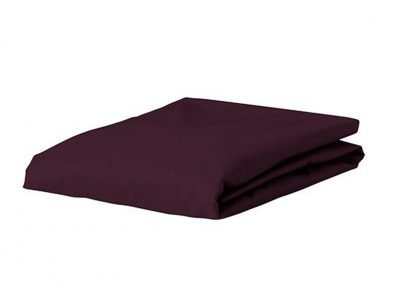 Essenza Home Premium Jersey hoeslaken, burgundy