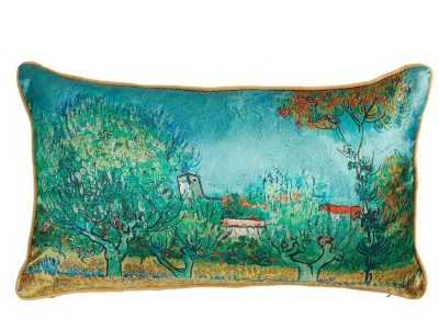 Beddinghouse sierkussen x Van Gogh Museum Countryside Blue