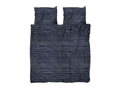 Snurk dekbedovertrek Twirre charcoal black