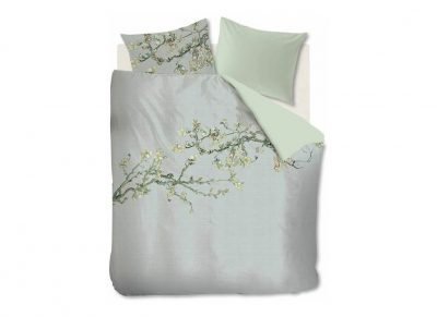Beddinghouse x Van Gogh Museum dekbedovertrek Blossom grey
