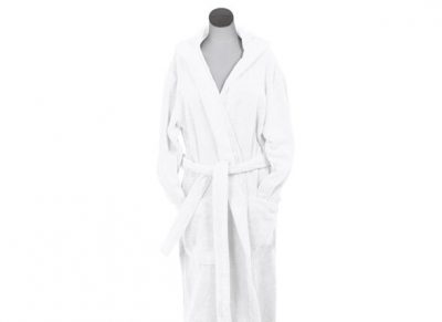 Marc O`Polo badjas Classic Hood wit