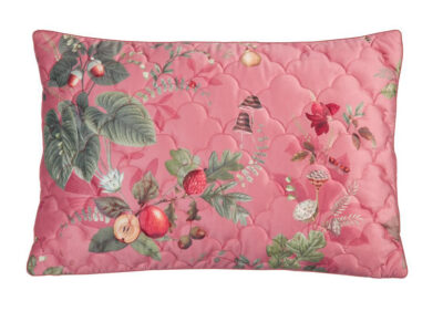 Pip Studio quilted sierkussen Fall in Leaf pink