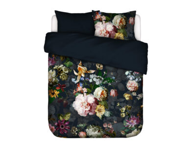 Essenza Home dekbedovertrek Fleurel indigo blue