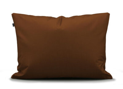 Essenza Home kussensloop perkal katoen, leather brown