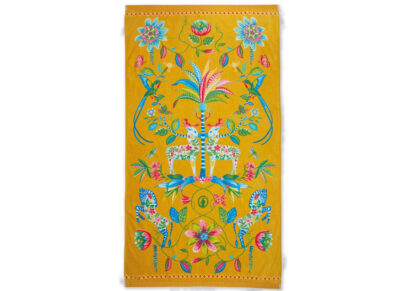 Pip Studio strandlaken Curio yellow