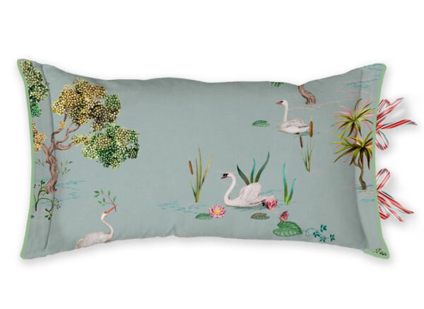 Pip Studio sierkussen Little Swan grey 35×60