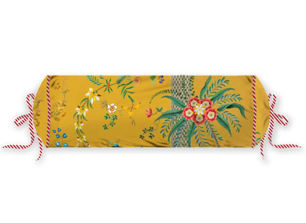 Pip Studio Petites Fleurs rolkussen yellow