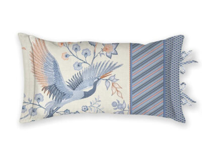 Pip Studio sierkussen Royal Birds blue 35×60