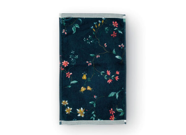 PIP Studio badgoed Les Fleurs dark blue