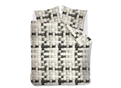 Ariadne dekbedovertrek Comfort black white