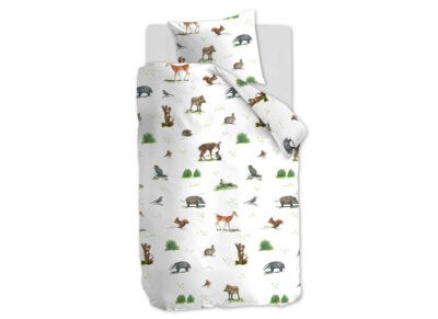 Beddinghouse & Hanneke de Jager dekbedovertrek Forest Animals multi