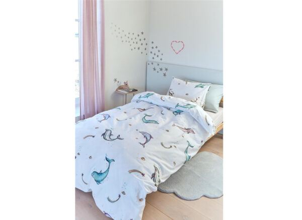 Beddinghouse & Hanneke de Jager dekbedovertrek Magical Dolphins multi