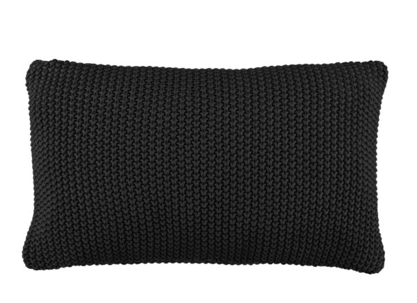 Marc 'O Polo sierkussen Nordic knit black 30x60