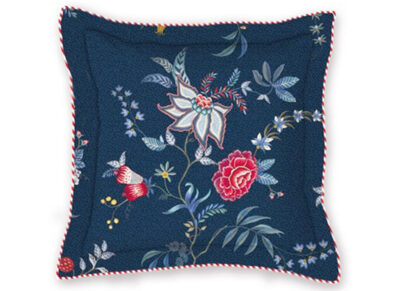 Pip Studio sierkussen Flower Festival dark blue 45×45