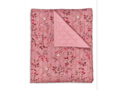 Pip Studio Tokyo Blossom dark pink quilt