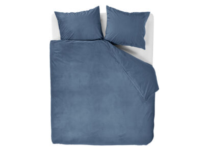 At Home dekbedovertrek Cosy Corduroy blauw