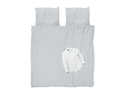 Snurk dekbedovertrek Fresh Laundry Shirt grey