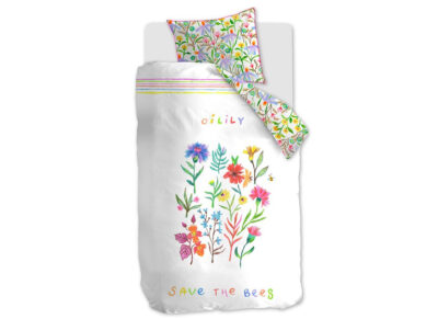 Oilily dekbedovertrek Save the Bees multi