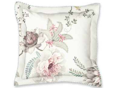 Pip Studio sierkussen Tokyo Bouquet white 45×45