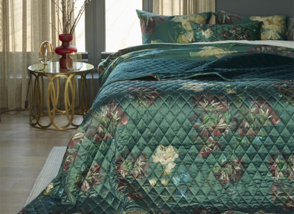 Beddinghouse x Van Gogh Museum sprei Peonies green