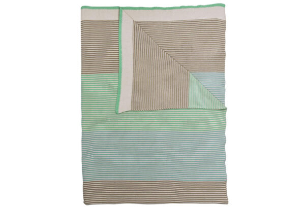 Pip Studio plaid Blockstripe light green