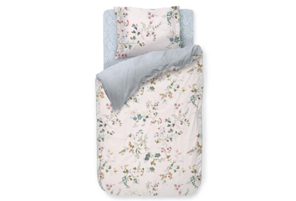 Pip Studio dekbedovertrek Kawai Flower white