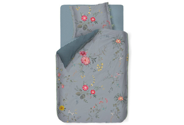 Pip Studio dekbedovertrek Fleur Grandeur blue