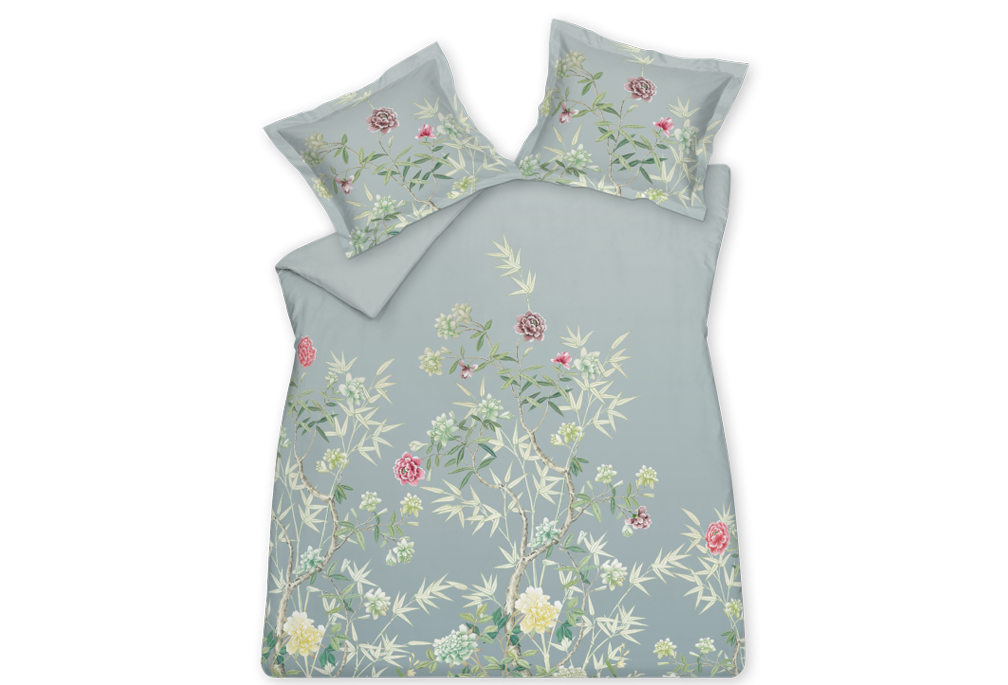 Vandyck dekbedovertrek Positivity pearl blue Morpheus Beddengoed
