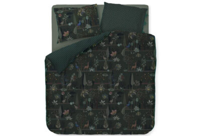 Pip Studio dekbedovertrek Alberi dark green