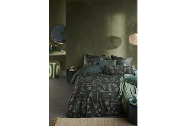 Pip Studio dekbedovertrek Alberi dark green