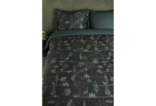 Pip Studio dekbedovertrek Alberi dark green