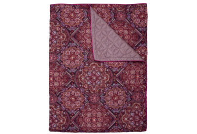 Pip Studio Il Mosaico dark red quilt
