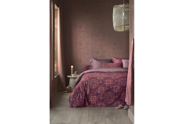 Pip Studio dekbedovertrek Il Mosaico dark red