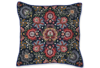 Pip Studio sierkussen Il Ricamo dark blue 45×45